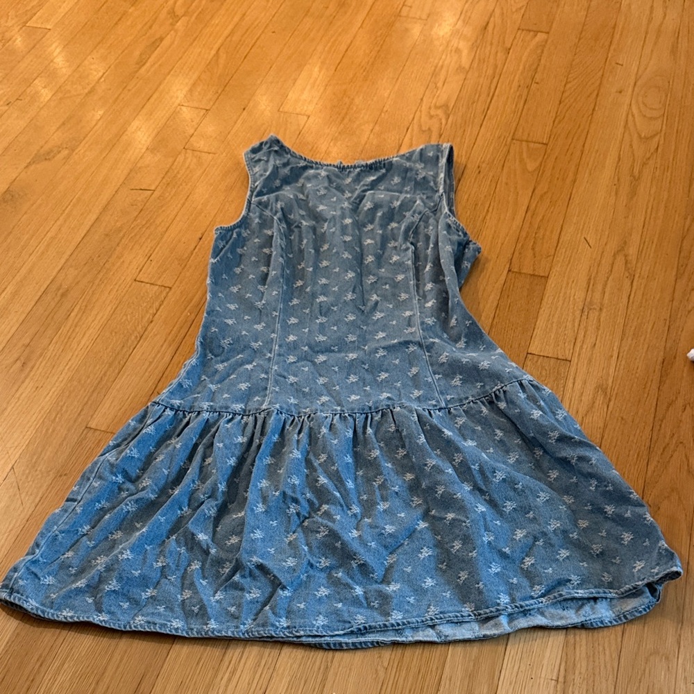 Papermoon Blue Denim Mini Dress